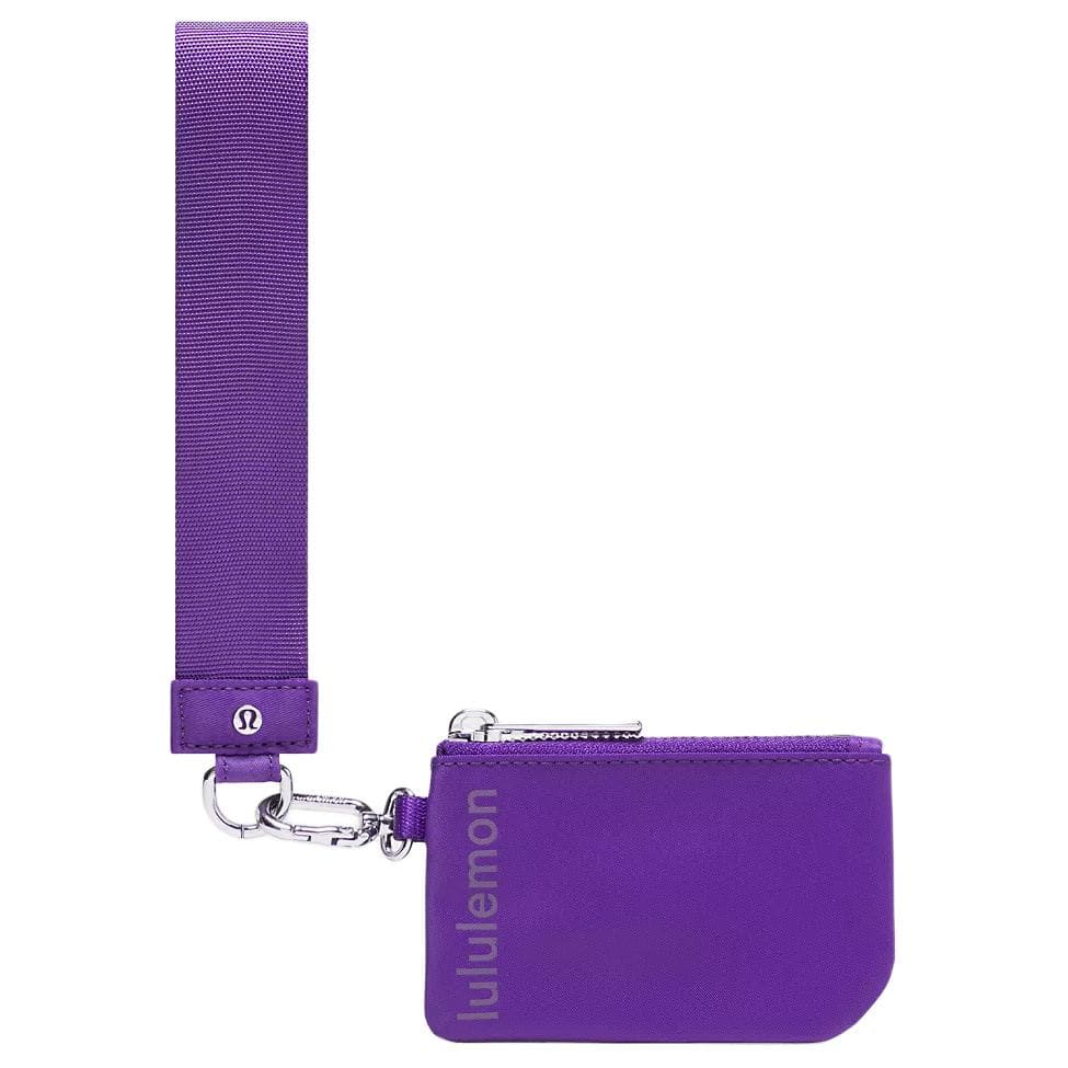 Портмоне Lululemon Dual Pouch Нейлоновый Клатч Женский Фиолетовый - изображение 3