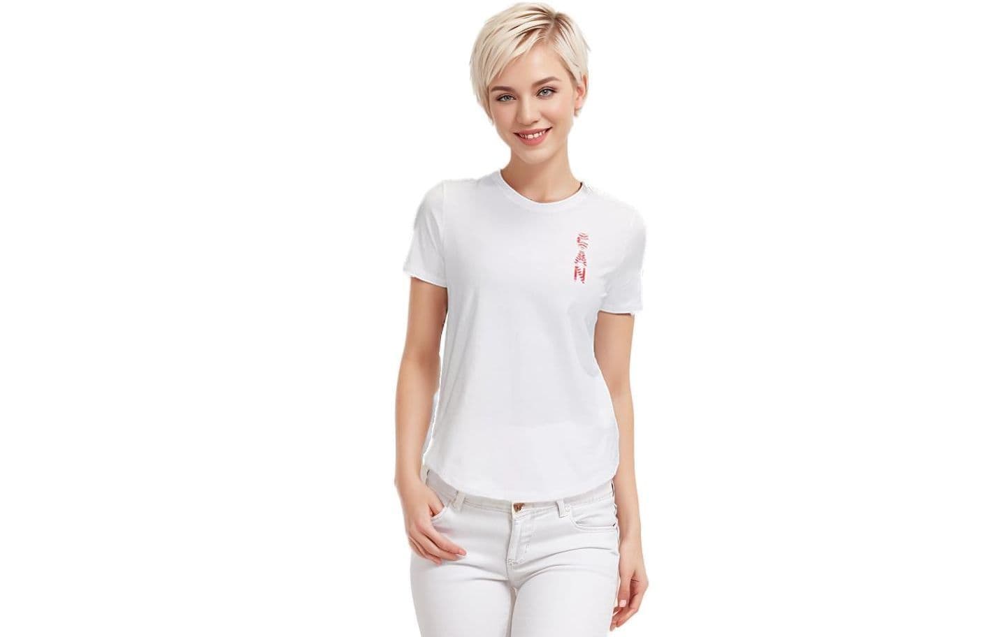 Футболка lululemon Team Canada Love Crew T-shirt Coc Logo In White T