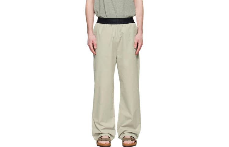 Штаны Fear of God Essentials Green Cotton Lounge Pants Seafoam - изображение 1