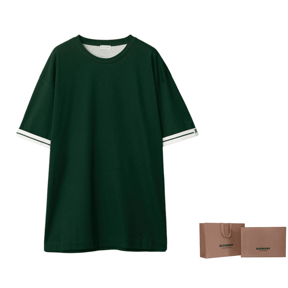 Футболка Burberry Cotton T-Shirt T - изображение 10