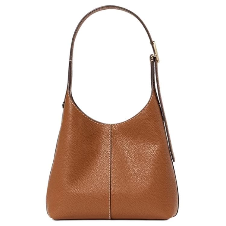 Мини-сумка Kate Spade Сумка-хобо из коровьей кожи маленькая женская теплая имбирного цвета - изображение 3