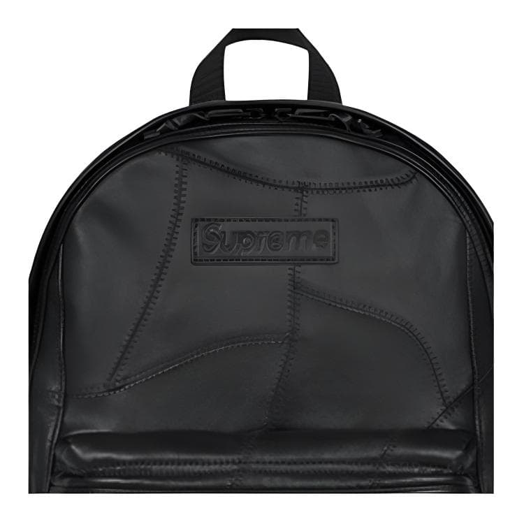 Рюкзак Supreme Patchwork Leather Backpack - изображение 4