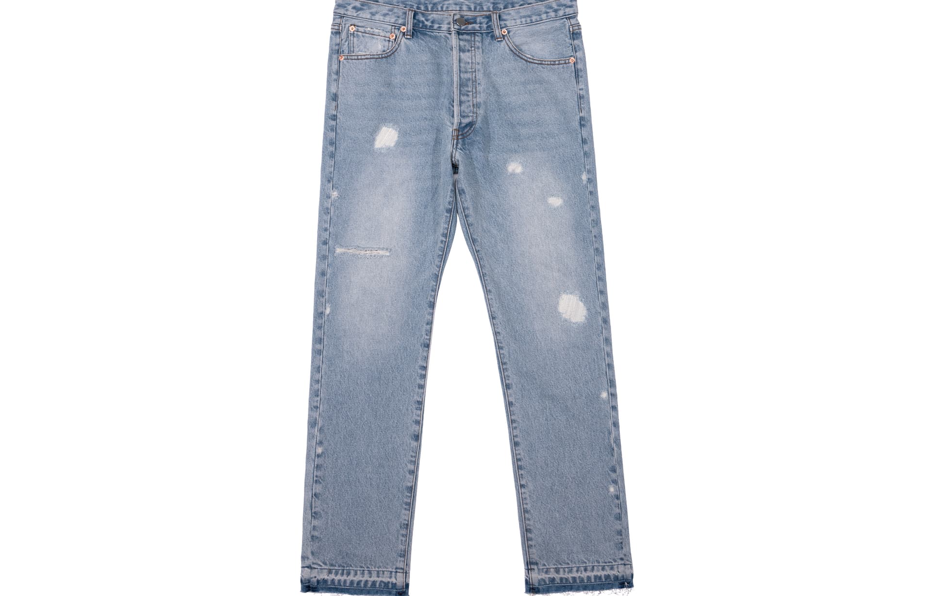 Штаны AFGK SS22 Distressed Jeans Blue - изображение 1