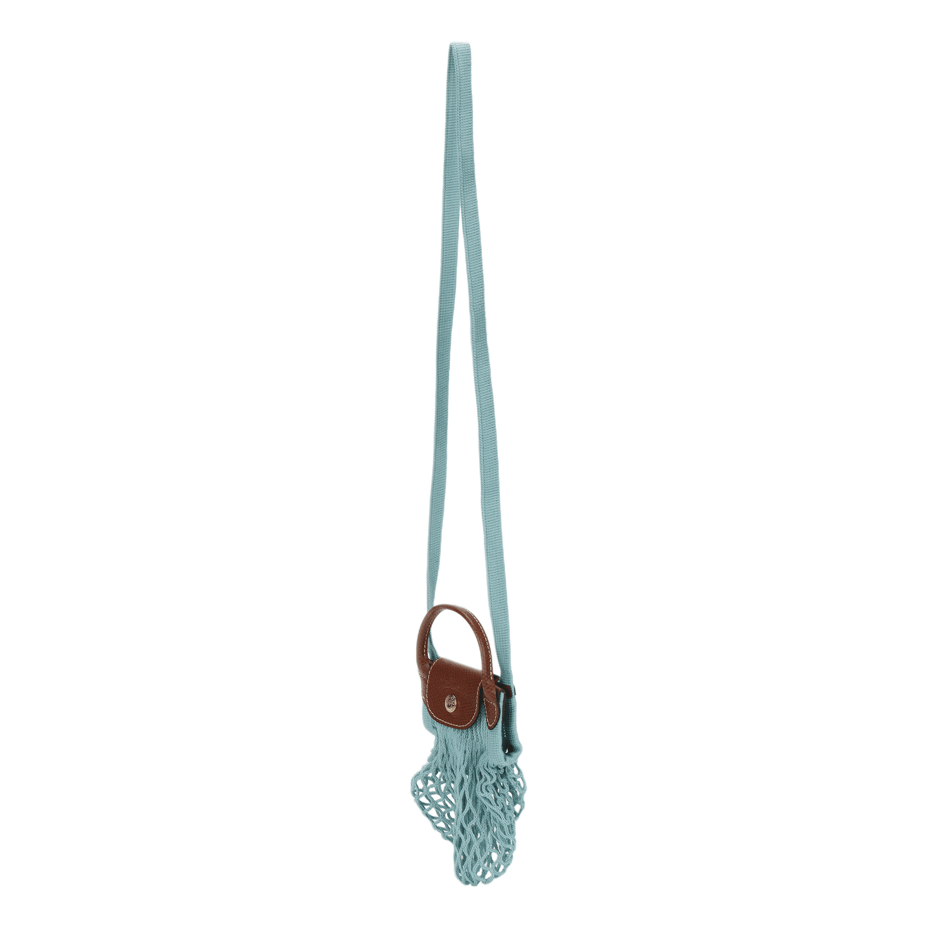 Сумка LONGCHAMP Le Pliage Filet 17 Lagoon Blue - изображение 2
