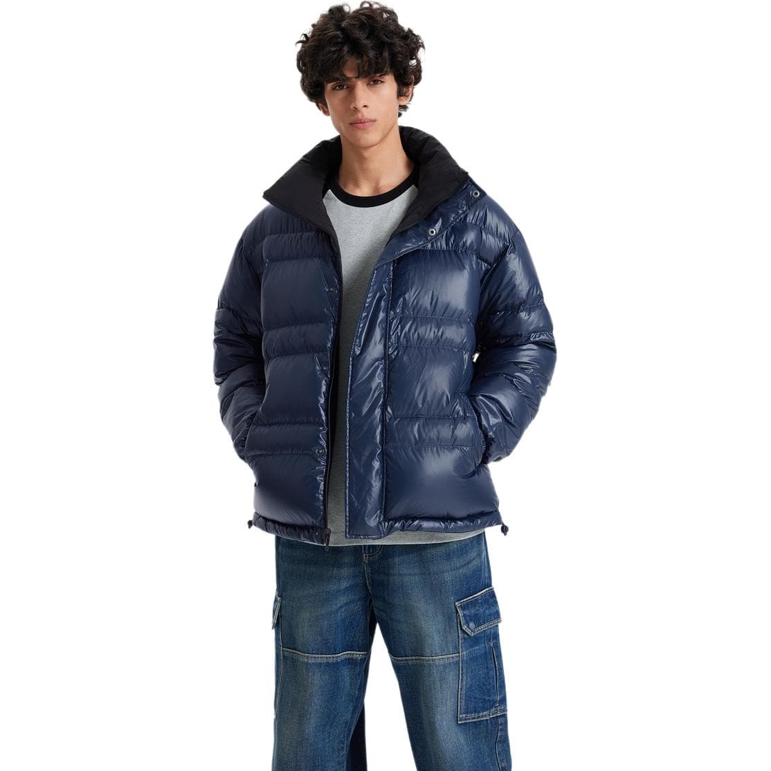 Зимняя куртка GAP Осенний Зимний Пуховик Мужской - изображение 1