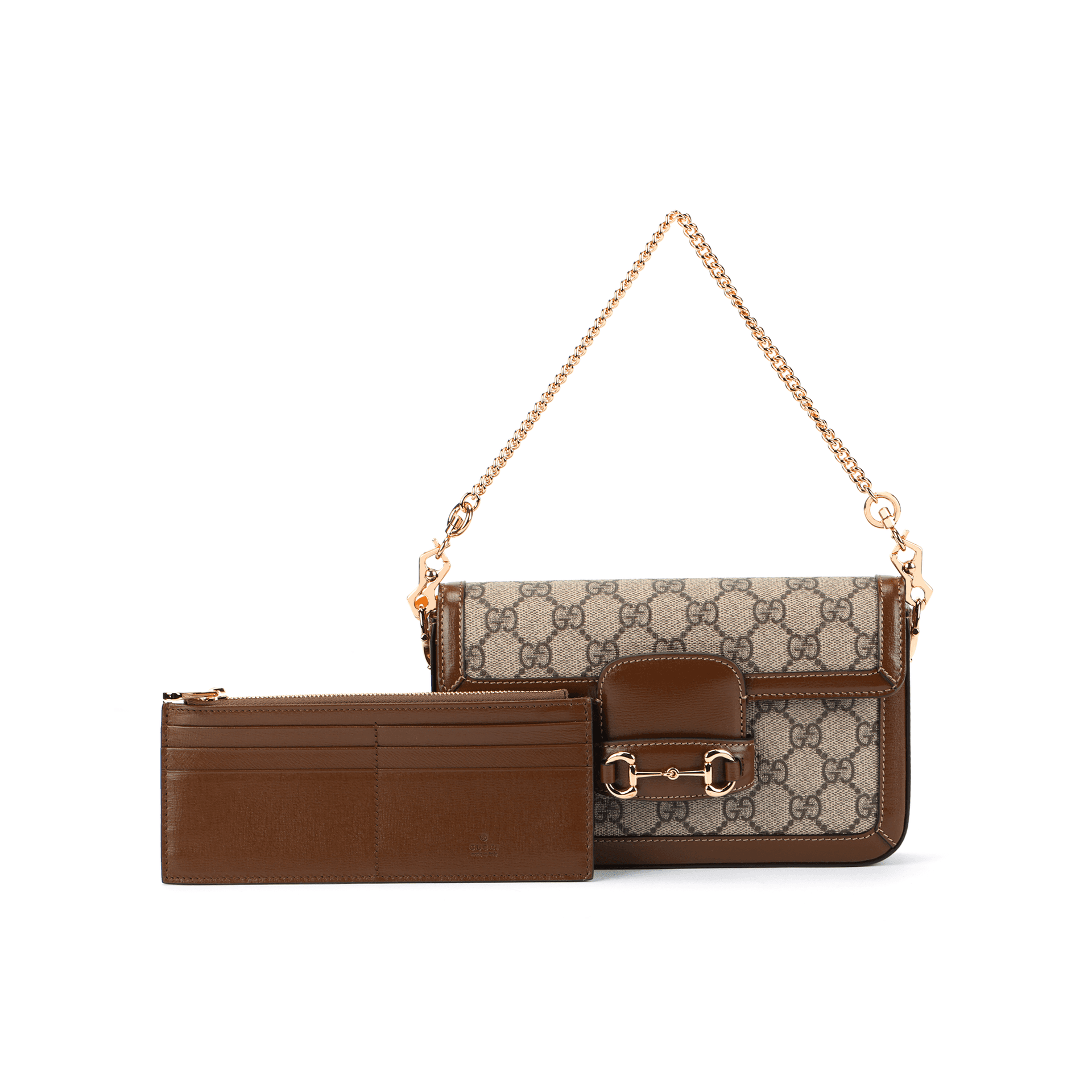Мини-сумка GUCCI Horsebit 1955 - изображение 1
