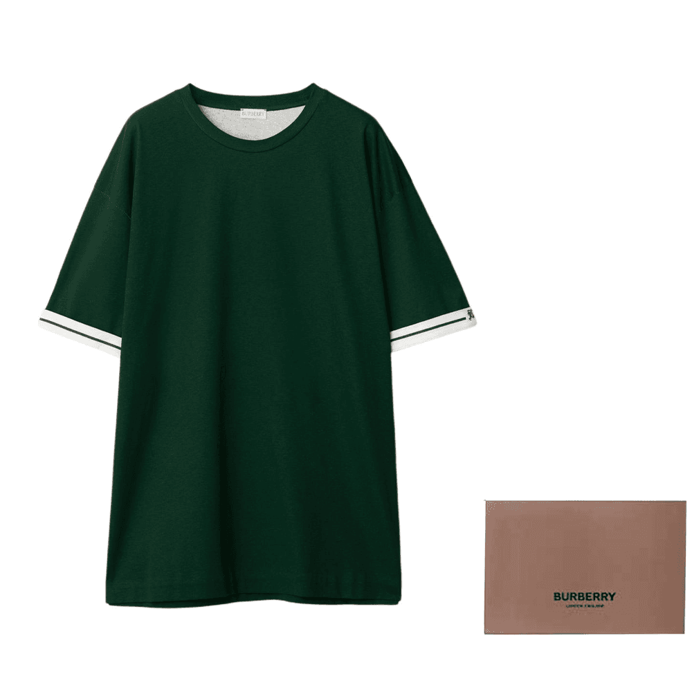 Футболка Burberry Cotton T-Shirt T - изображение 9
