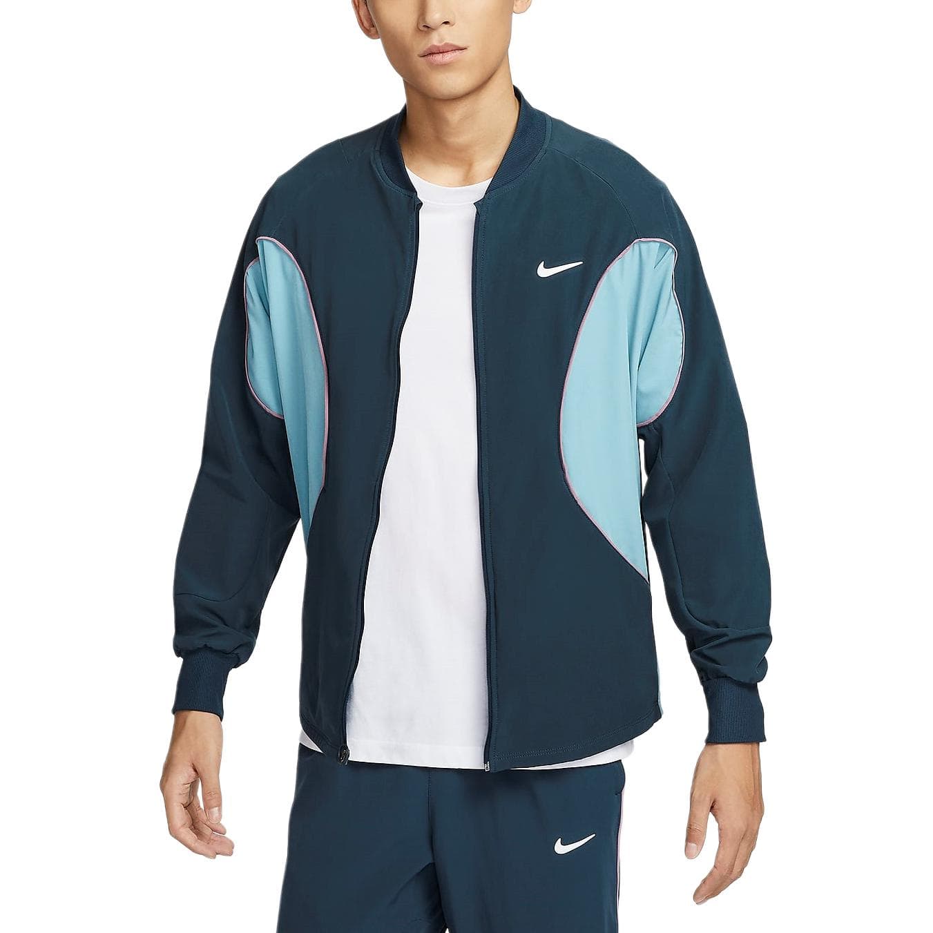 Куртка Nike AdvantageDri Куртки и Пальто Мужские Арсенал Темно-Морской Синий Джинсовый Синий Яркий Бордовый Красный Белый - изображение 1