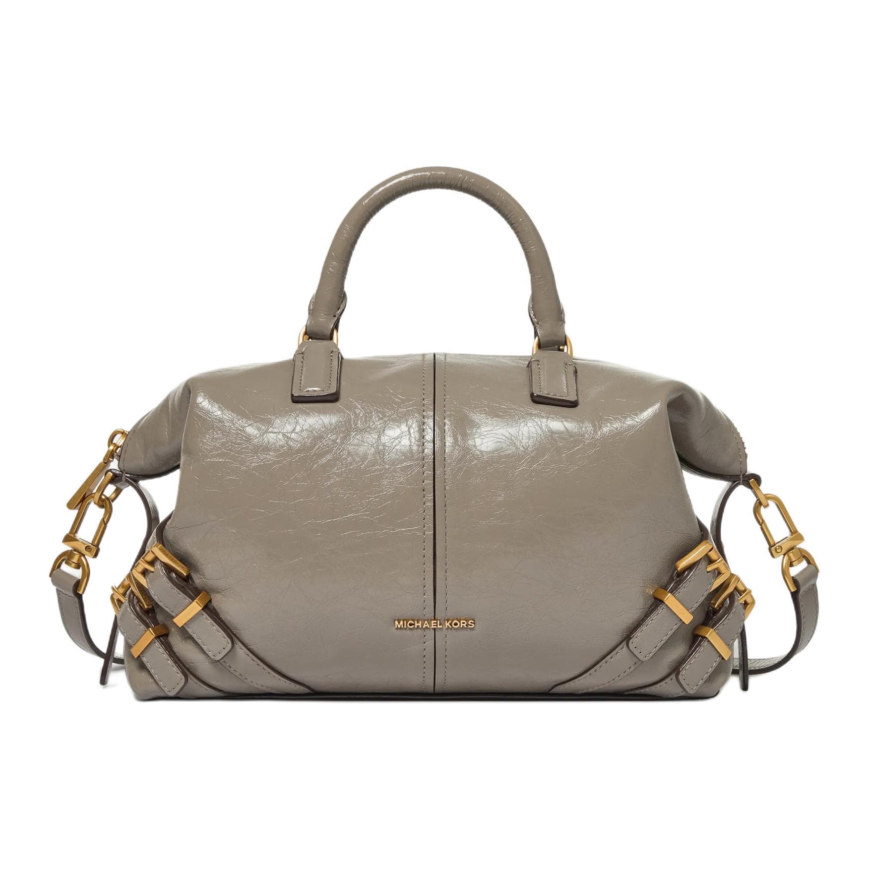 Сумка MICHAEL KORS Darrington Коровья кожа Сумка Маленький Женские Тауповый - изображение 1