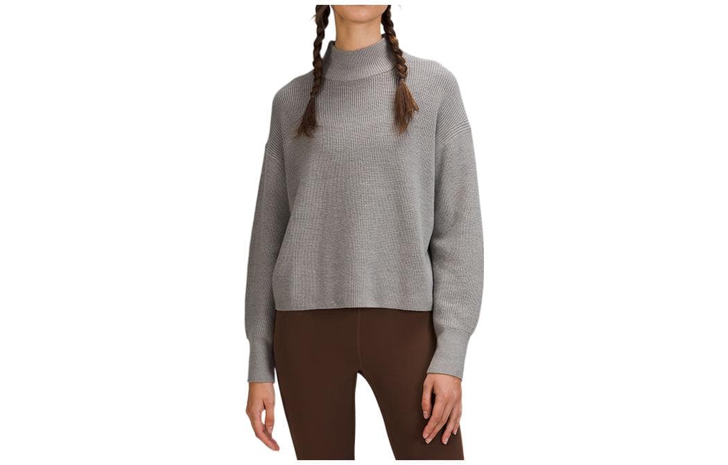 Кофта lululemon Merino Wool-Blend Logo - изображение 7