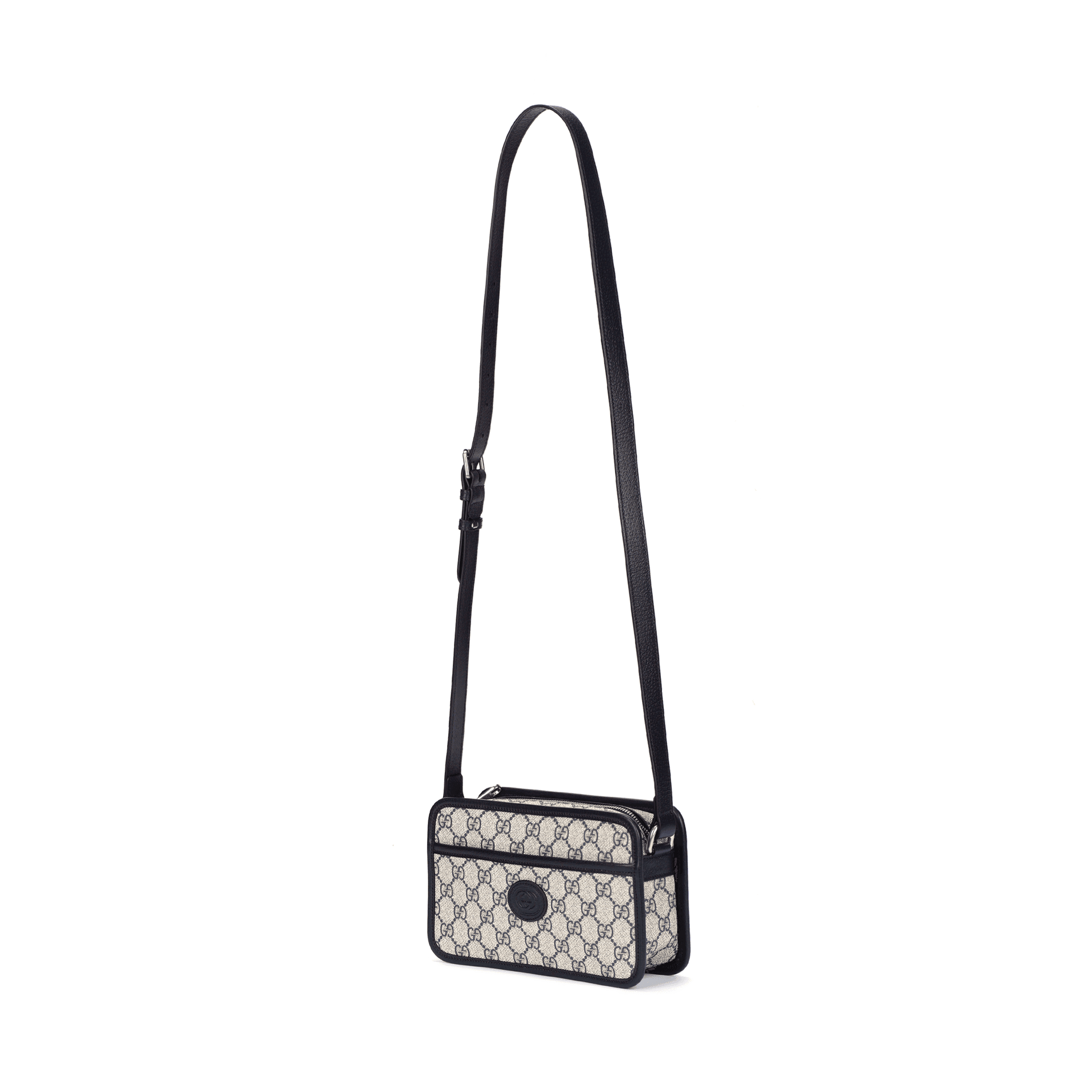 Сумка через плечо Gucci Box Bag Blue/Beige - изображение 2
