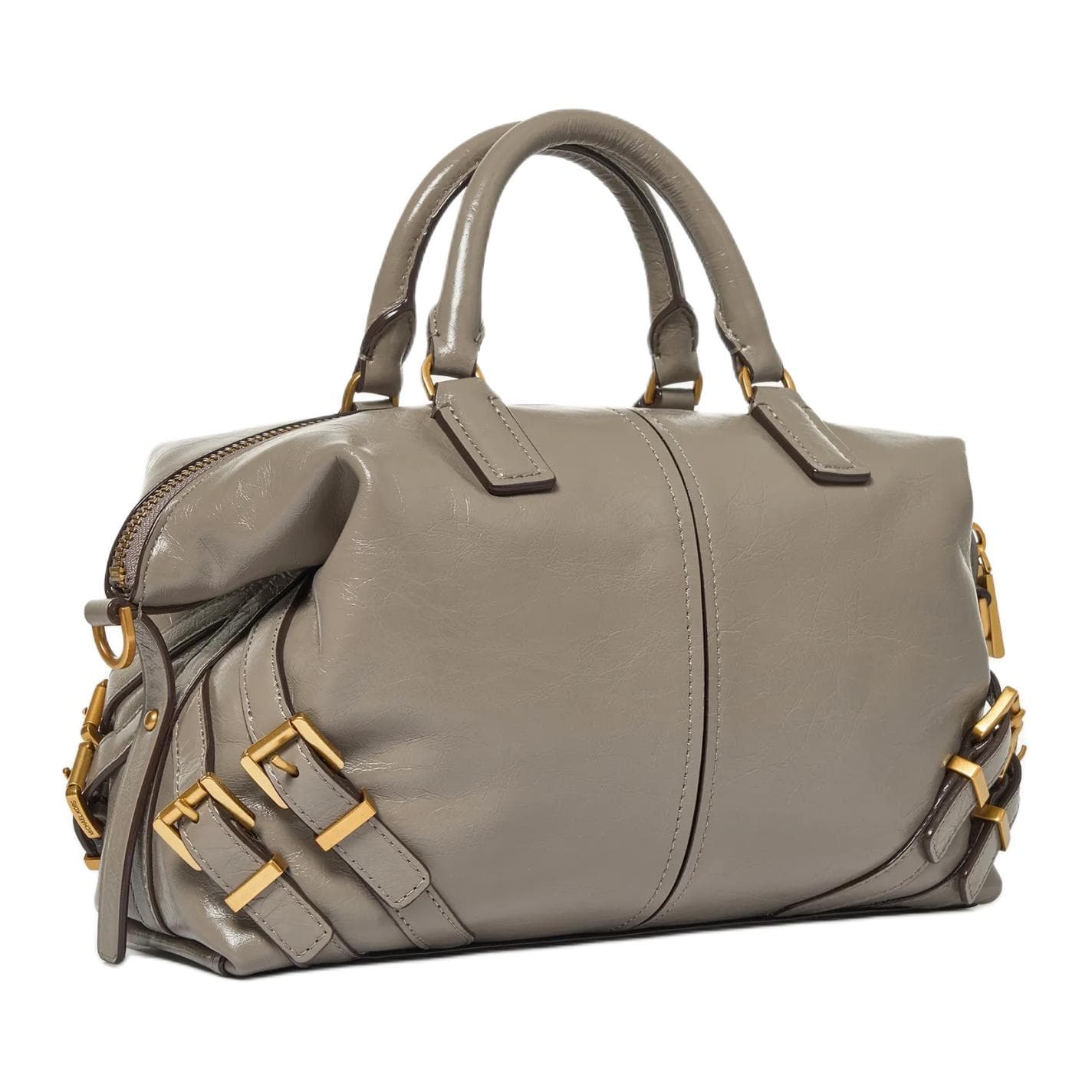 Сумка MICHAEL KORS Darrington Коровья кожа Сумка Маленький Женские Тауповый - изображение 2