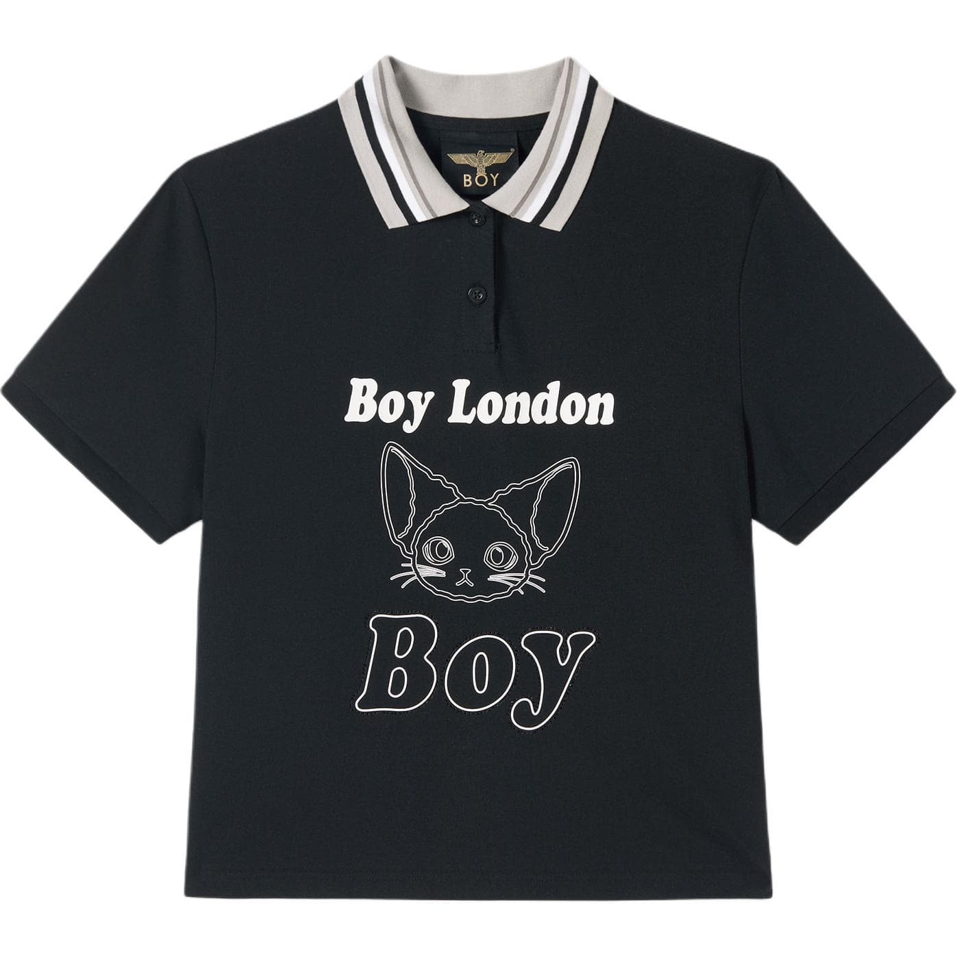 Футболка Boy London Черные Женские Футболки - изображение 1