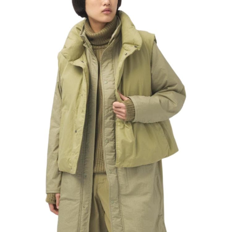 UNIQLO U Зелёный Женские Жилеты - изображение 1