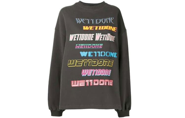 Худи WE11DONE FW22 Logo - изображение 1
