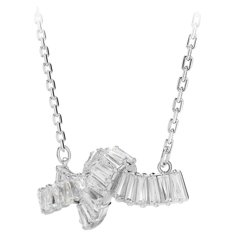 Ожерелье Swarovski Ожерелье с синтетическим кубическим цирконием для женщин белое - изображение 1
