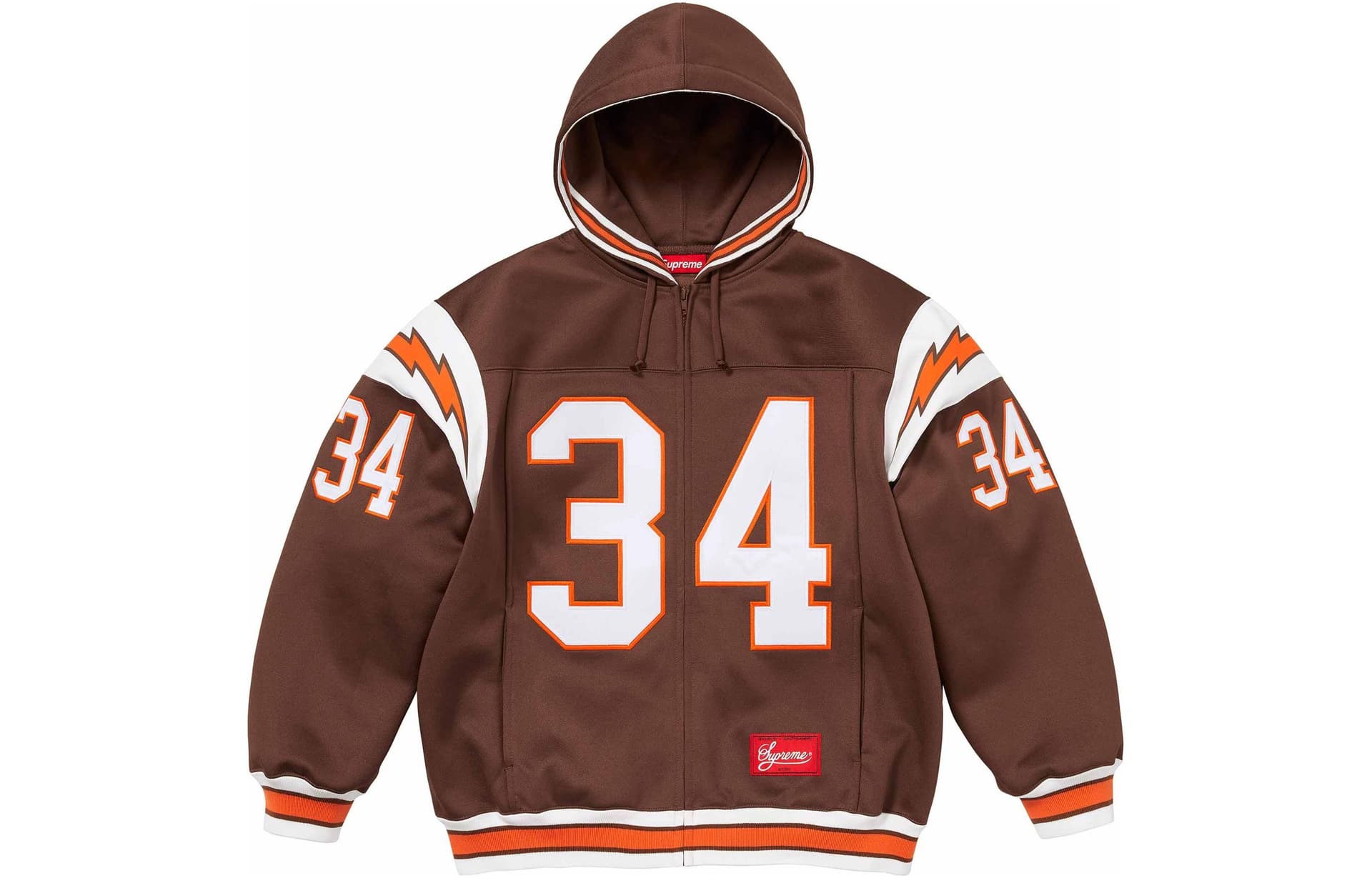 Куртка Supreme Football Zip Up Hooded Sweatshirt - изображение 1