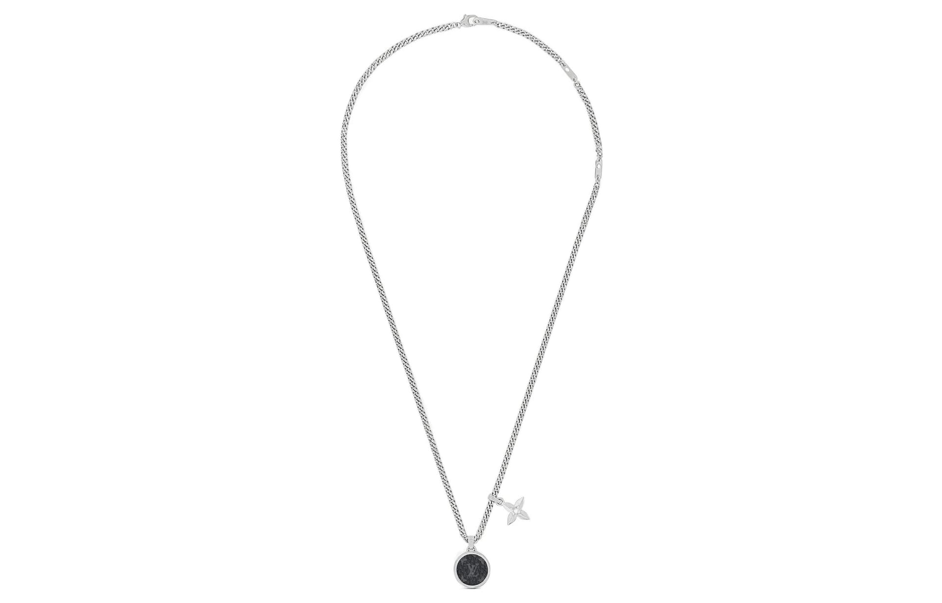 Ожерелье Louis Vuitton Monogram Eclipse Necklace - изображение 2