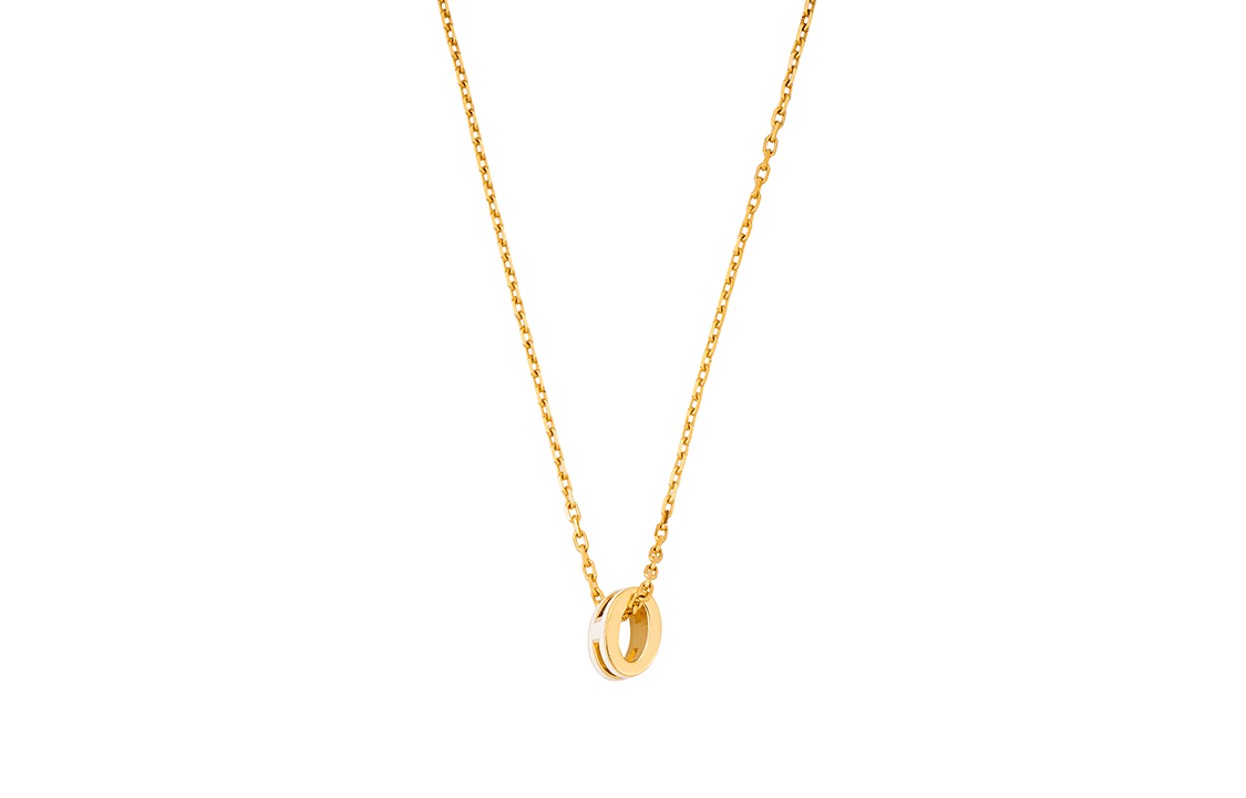 Ожерелье Hermes Mini Pop H Necklace Gold - изображение 2