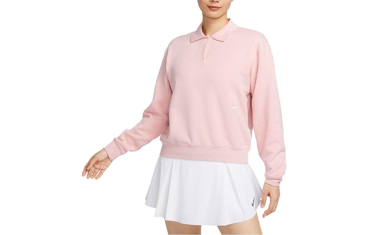NIKE Oxford Розовый Женские Поло - изображение 1