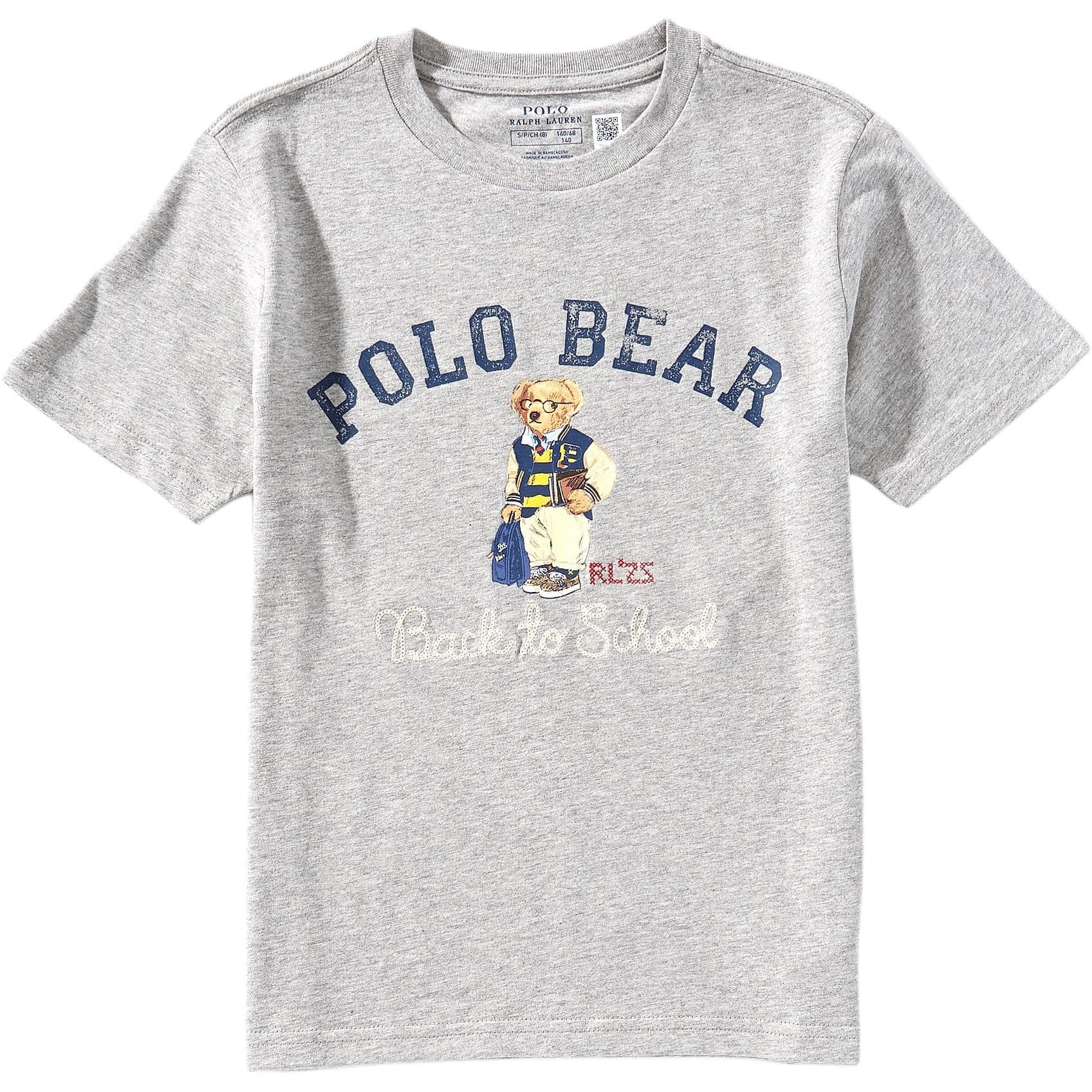 Футболка Polo Ralph Lauren Polo Bear T-Рубашка Стандартный Размер Детская - изображение 2