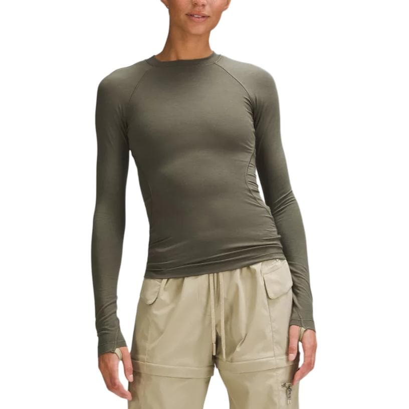Кофта lululemon Long-Sleeve Crewneck Base Layer T - изображение 1
