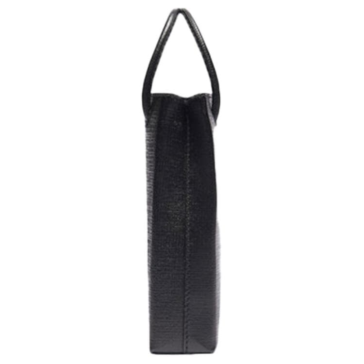 Сумка Balenciaga Shopping Logo Mini Tote Bag Black - изображение 4