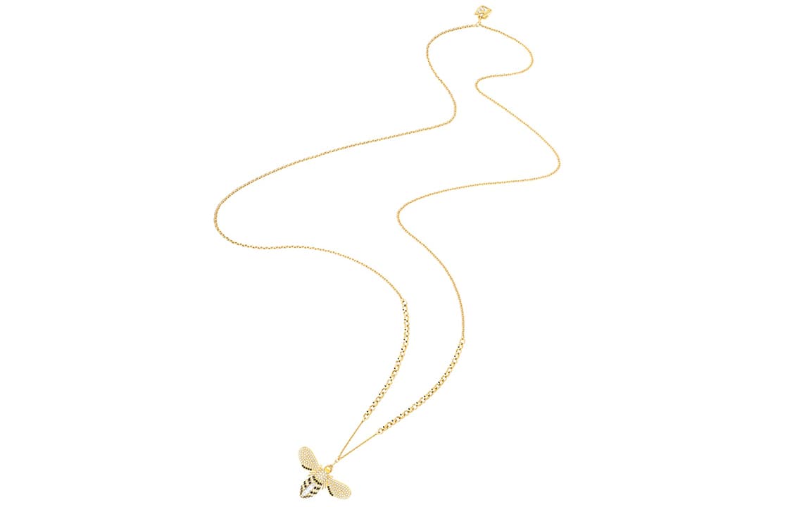 Ожерелье Swarovski Bee Long Necklace Gold Plated - изображение 2