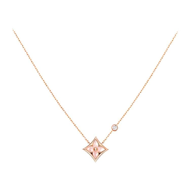 Ожерелье LOUIS VUITTON LV Color Blossom BB 18K - изображение 1