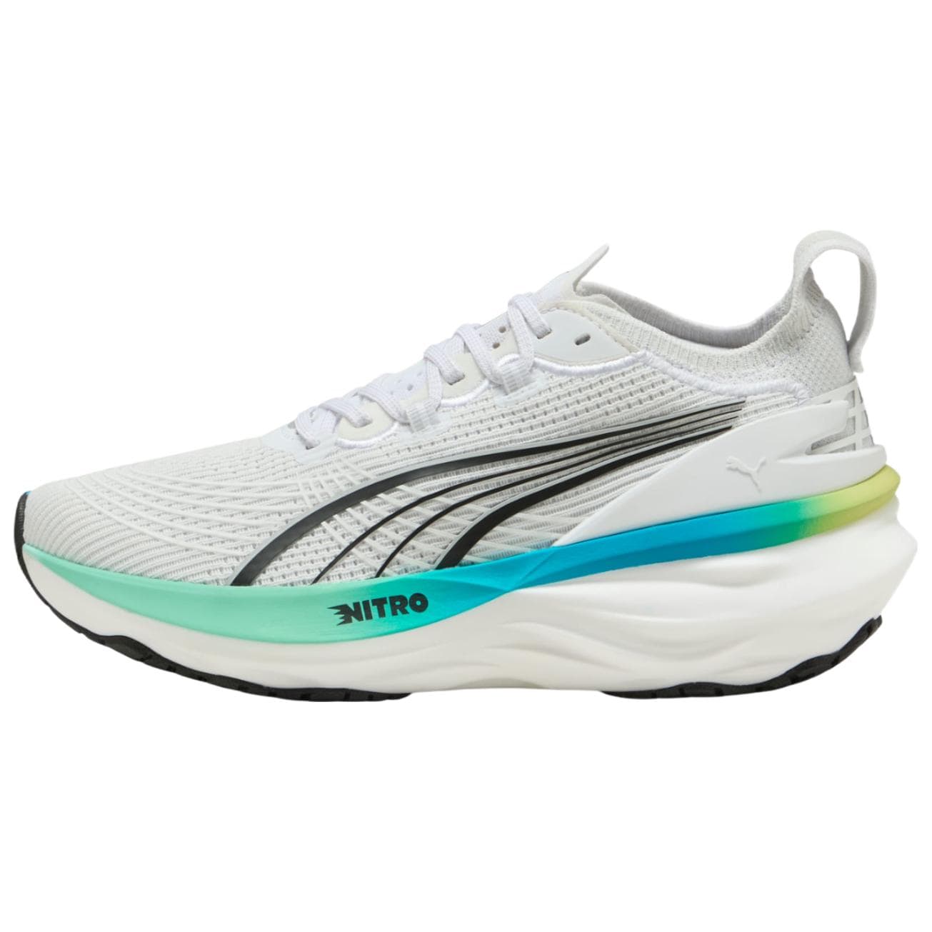 Кроссовки для бега PUMA ForeverRun NITRO™ II Износостойкие Дышащие Износостойкие Дышащие Низкие Беговые кроссовки Женские - изображение 1