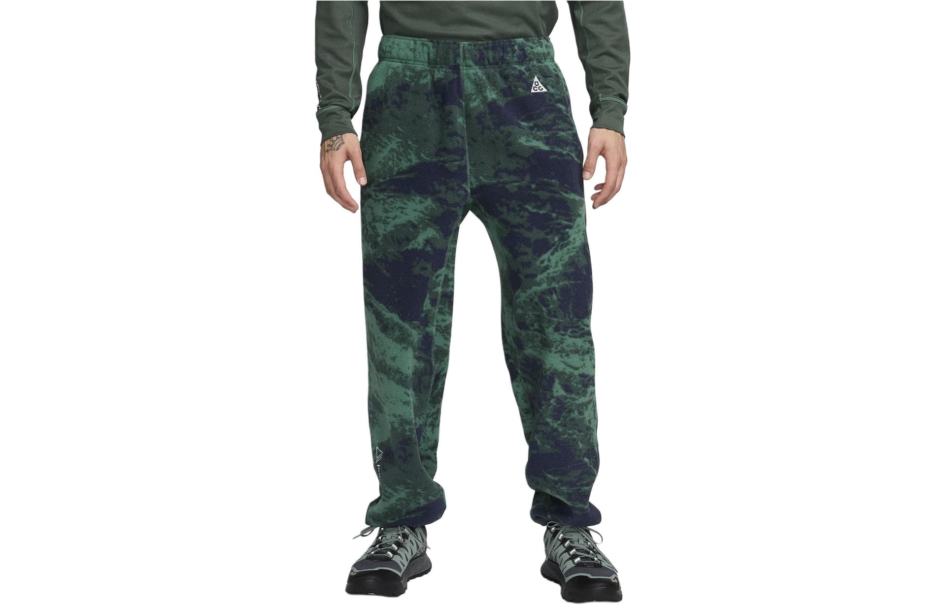 Штаны Nike ACG Вязаные Тренировочные Штаны Мужские Зеленые - изображение 1