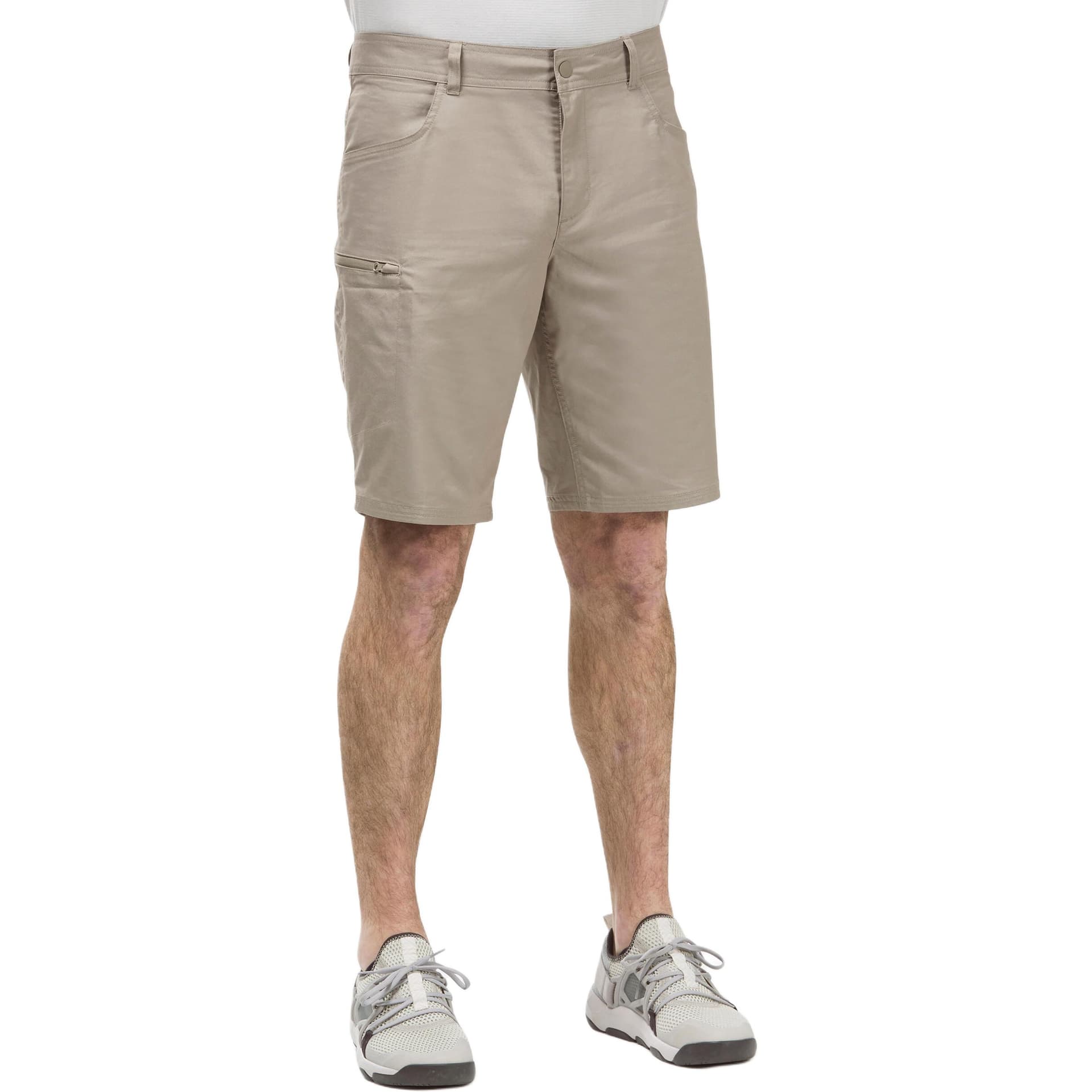 Шорты DECATHLON NH500 Повседневные шорты Мужские Светло-Кофейные - изображение 1