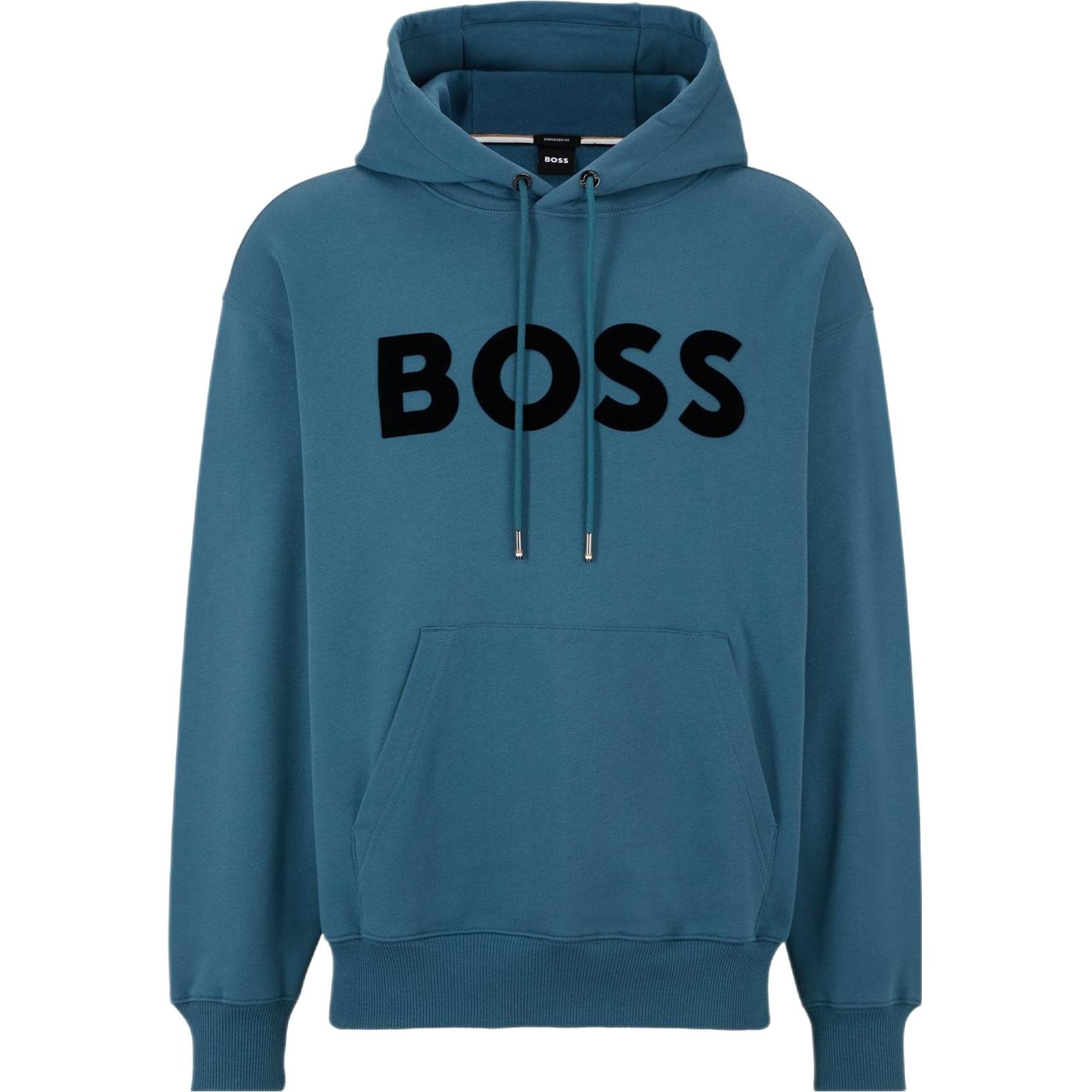 Кофта HUGO BOSS Hooded Sweatshirt Turquoise - изображение 1