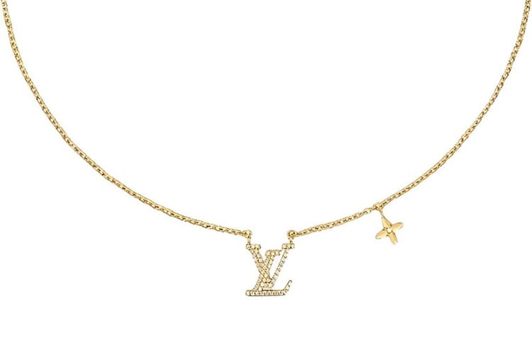 Ожерелье LOUIS VUITTON LV ICONIC logo - изображение 2