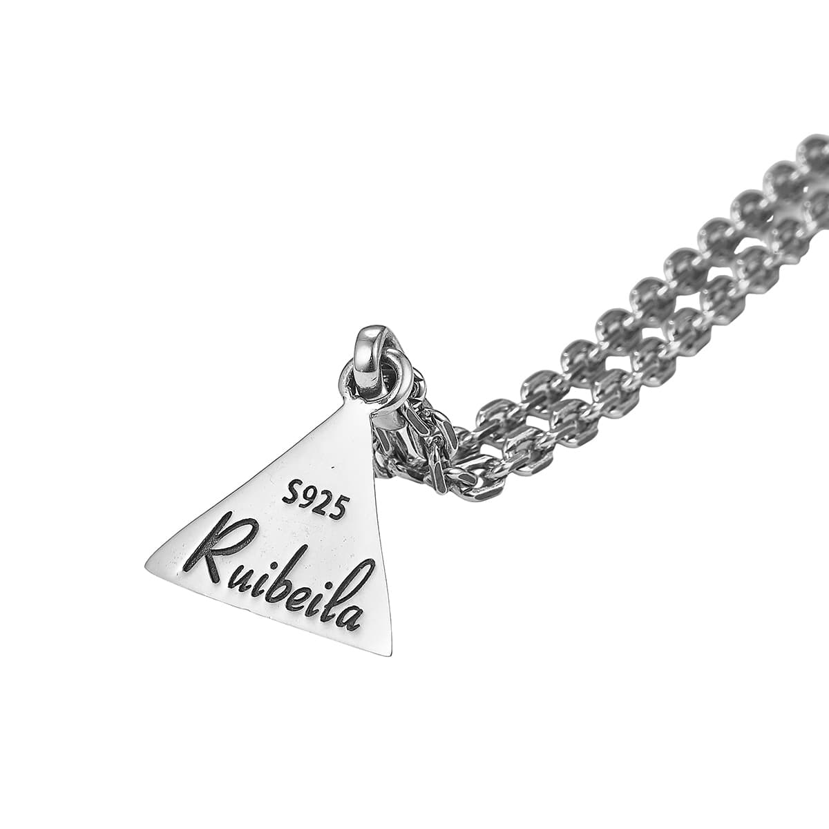 Ожерелье Ruibeila 3D Geometric Necklace - изображение 3