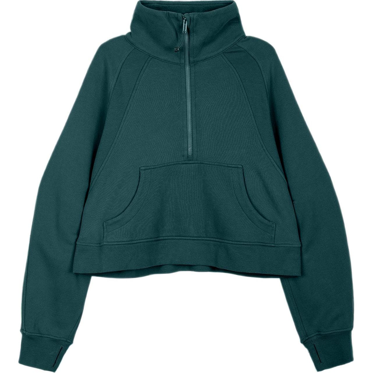 Худи lululemon Scuba Oversized Funnel Neck Half Zip