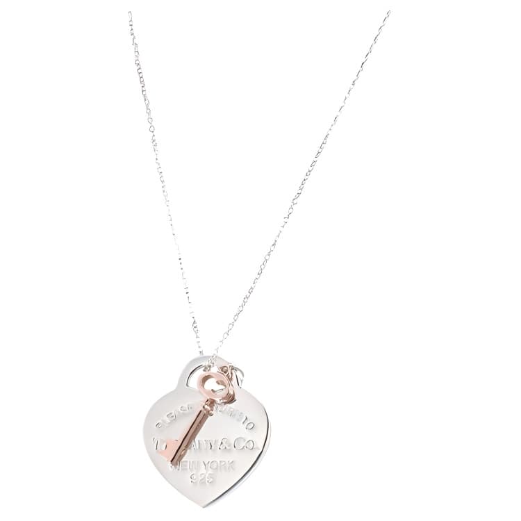 Ожерелье Tiffany & Co. Return to Tiffany Heart Key Pendant Necklace - изображение 1