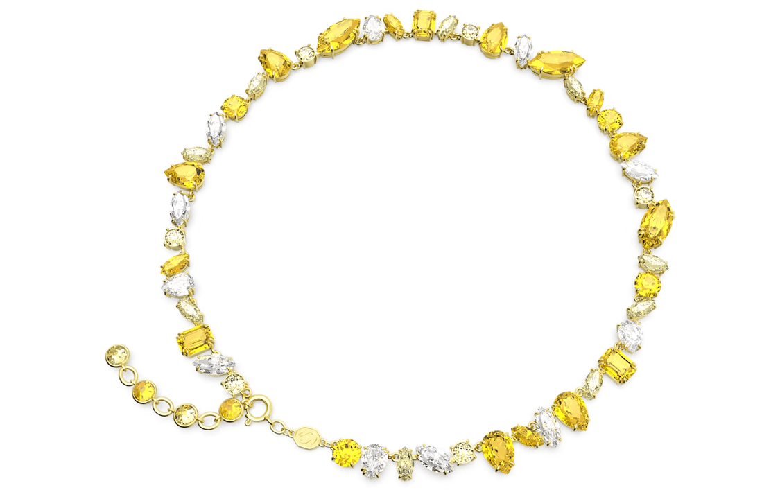 Ожерелье Swarovski Gema Цепочки и Ожерелья Женские Желтые - изображение 3