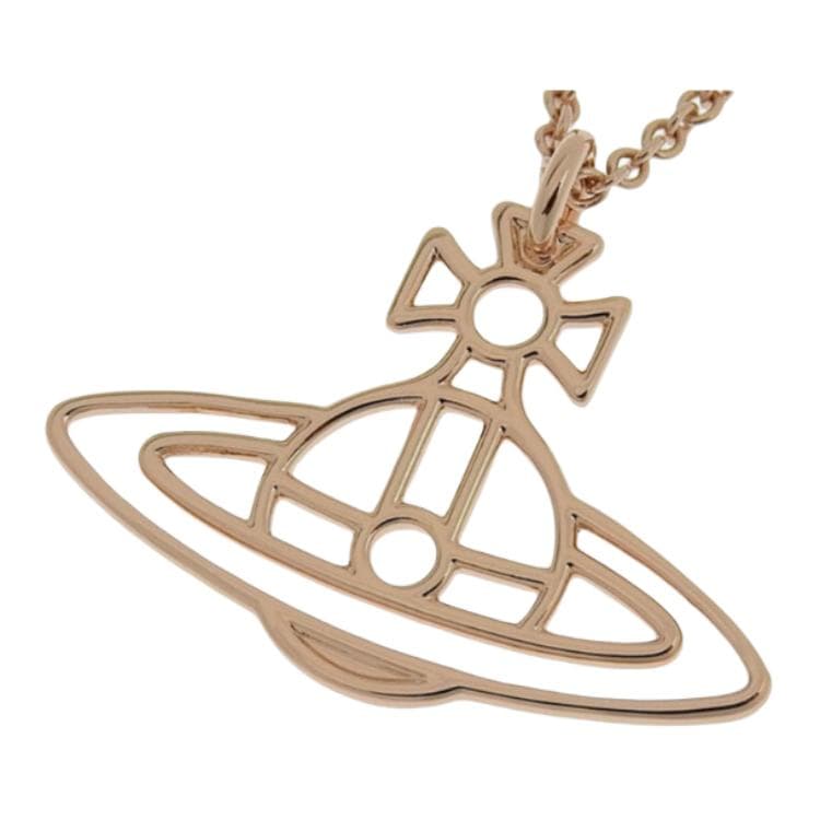 Ожерелье Vivienne Westwood THIN LINES SHORT FLAT ORB PENDANT - изображение 2