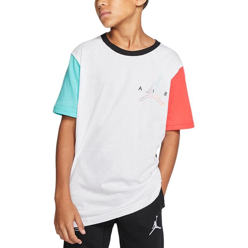 Футболка Jordan Air Белый Kids T-рубашки - изображение 1