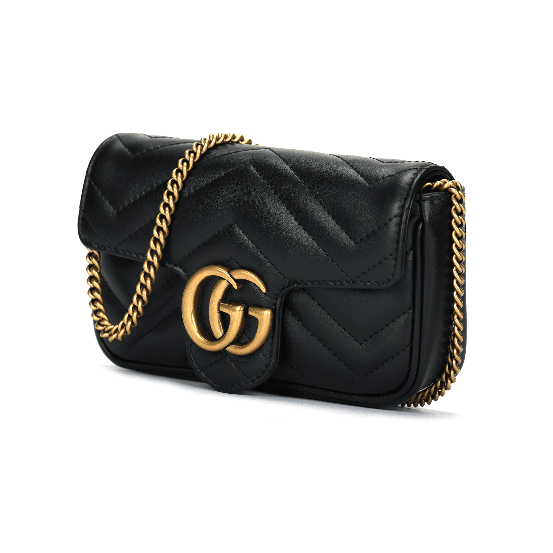 Сумка через плечо Gucci GG Marmont Black - изображение 2