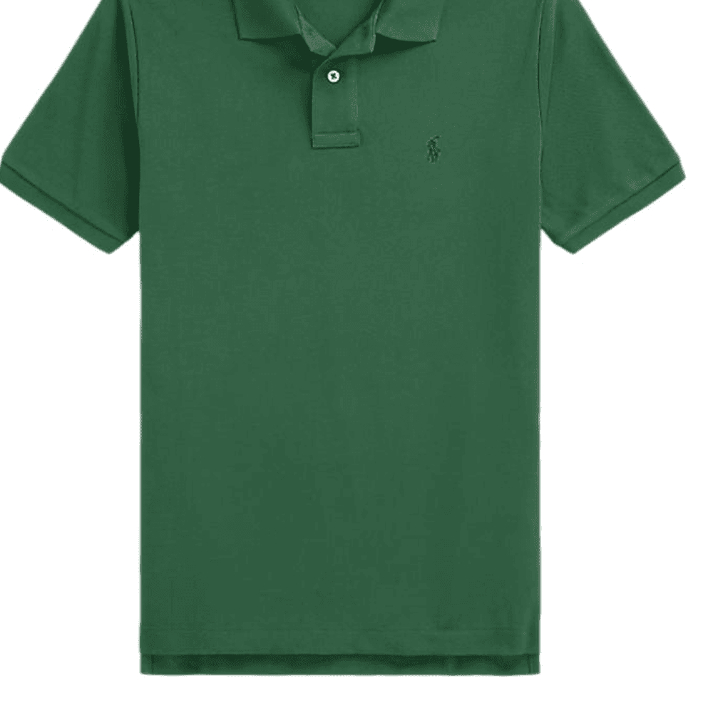 Polo Ralph Lauren Поло Классическая версия Зелёный Детский - изображение 3