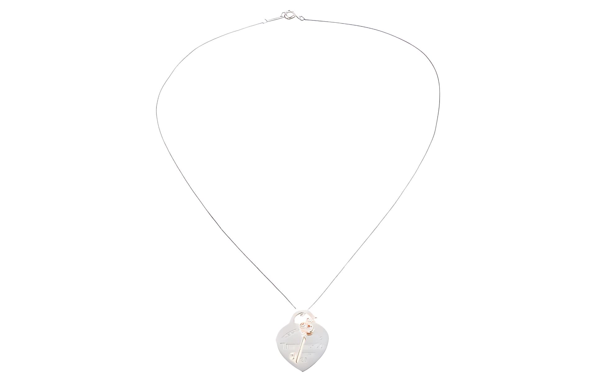 Ожерелье Tiffany & Co. Return to Tiffany Heart Key Pendant Necklace - изображение 2