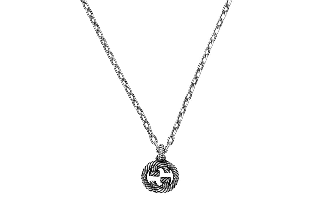 Ожерелье Gucci Interlocking Double G Necklace - изображение 1