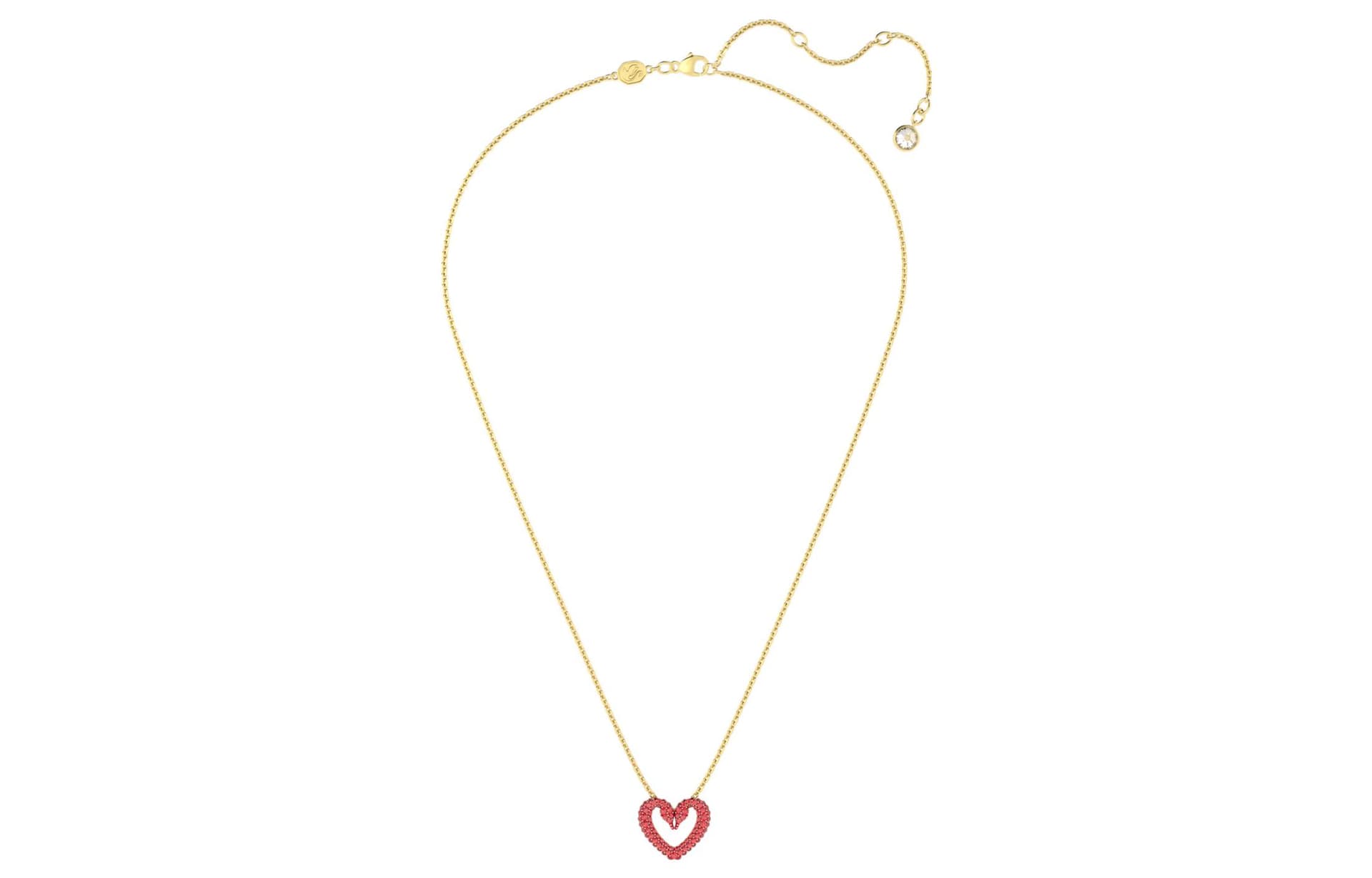 Ожерелье Swarovski Una Heart Pendant Small Red - изображение 2