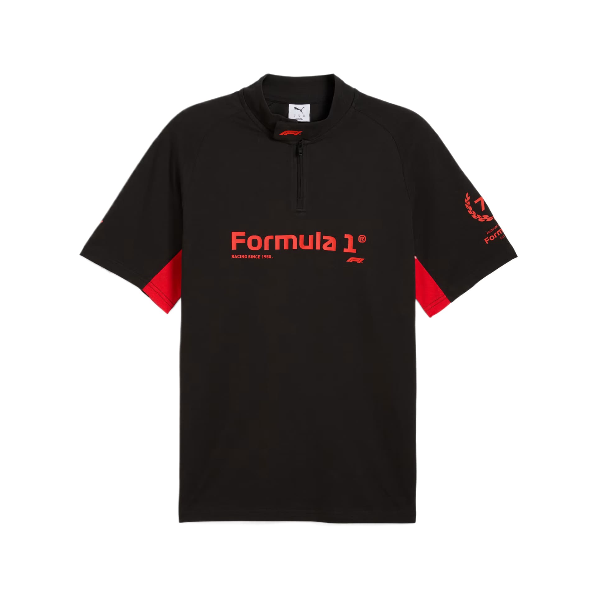 Поло PUMA F1® Мужская черная поло - изображение 1