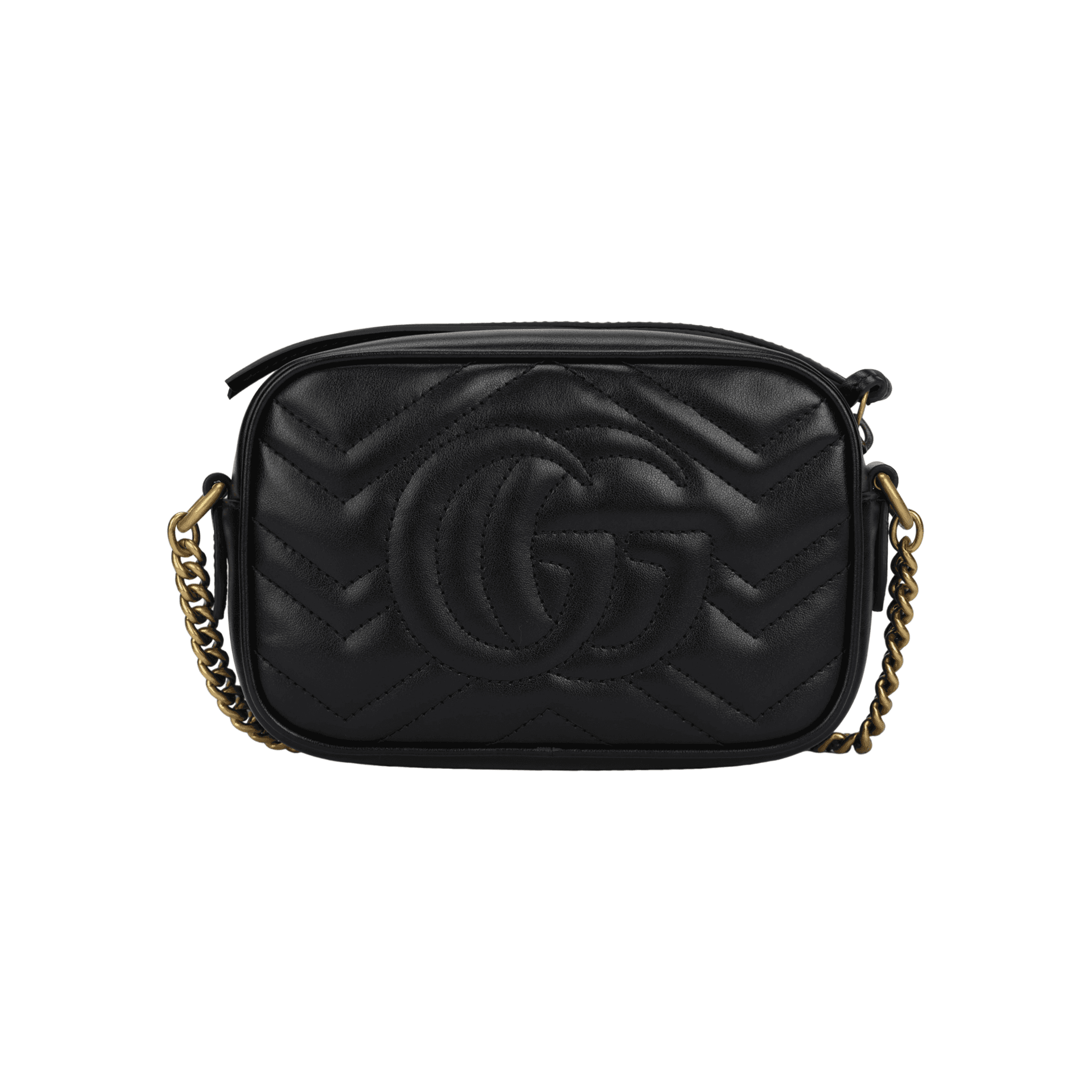 Мини-сумка Gucci GG Marmont Mini Black - изображение 3