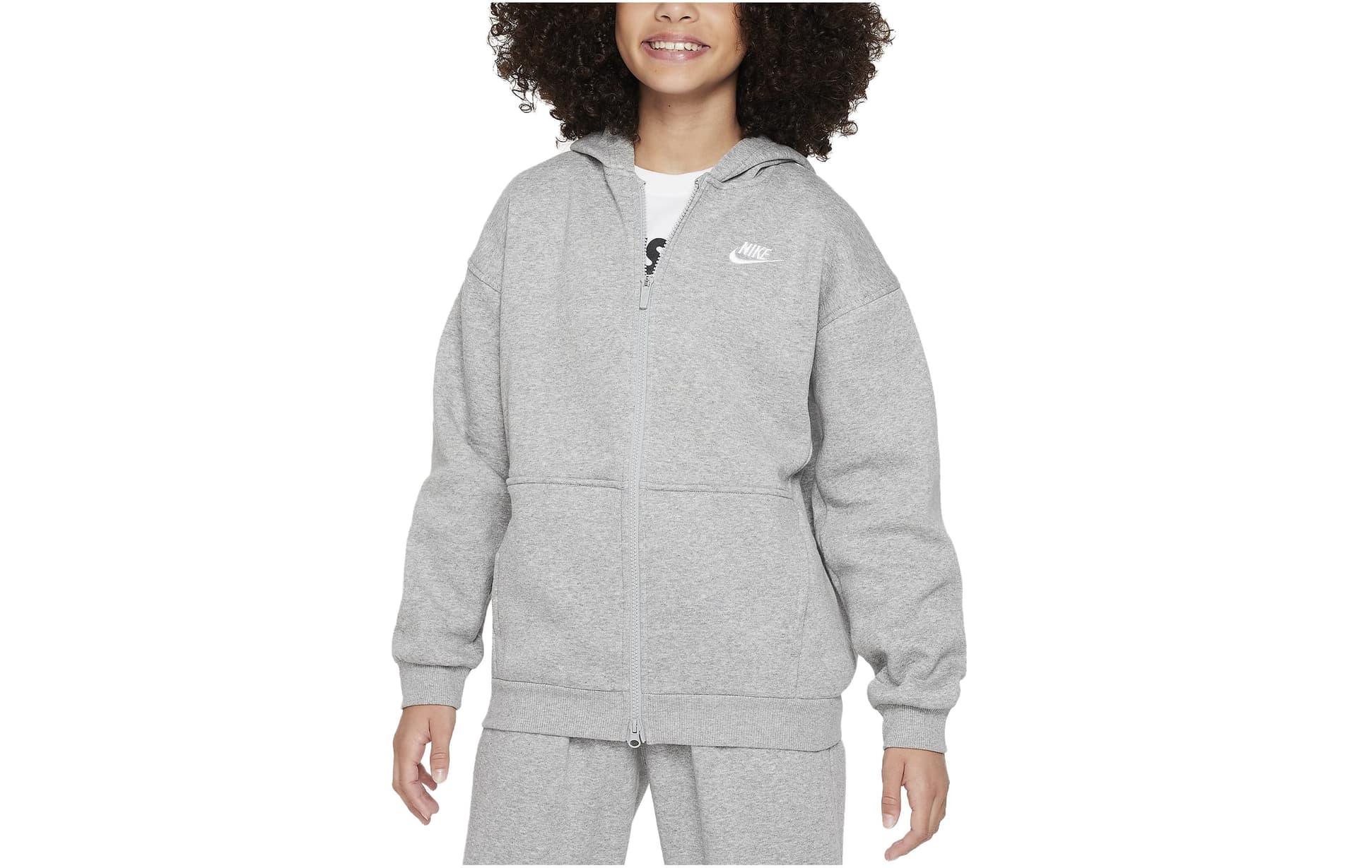 Nike Серый Детский Толстовка - изображение 1