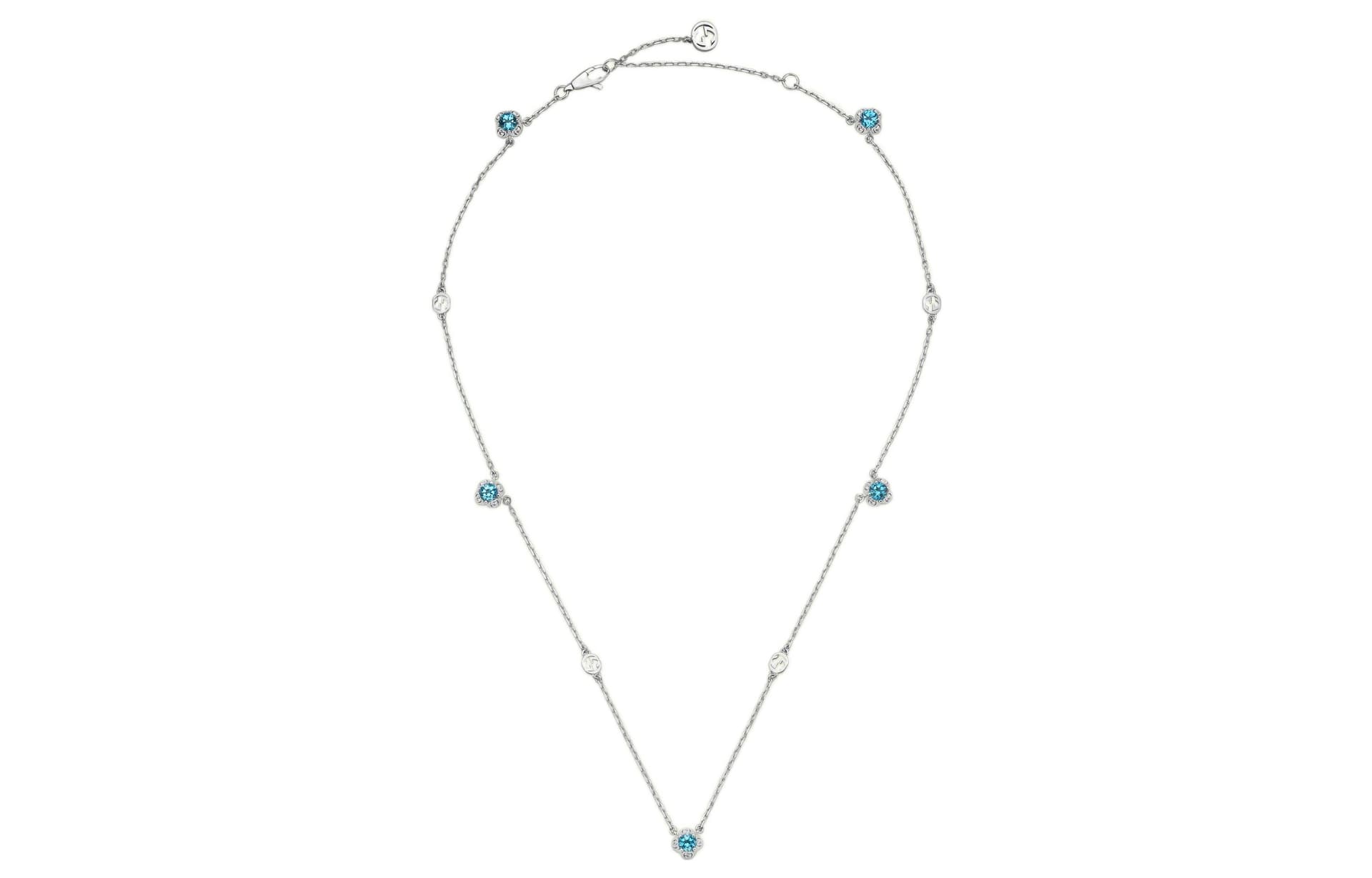 Ожерелье GUCCI Classic Double G Necklace Silver - изображение 2