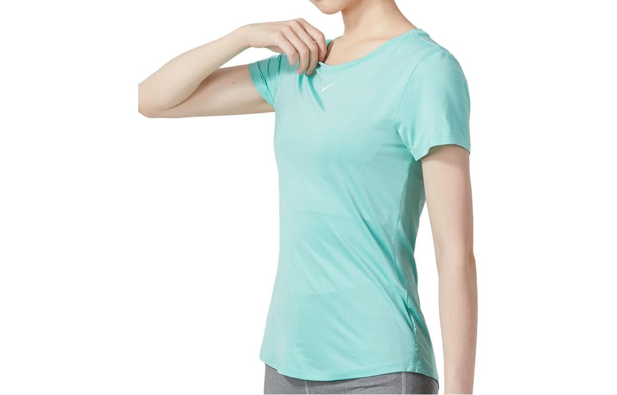 Футболка Nike T-Shirt Женская Светло-Синяя - изображение 1
